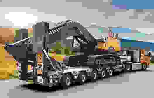 Негабаритная перевозка с учетом высоты в Бирске